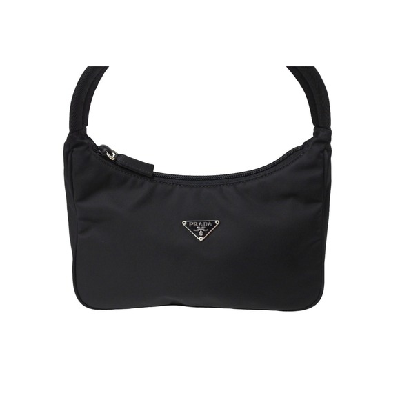 Prada Handbag Nylon Hobo Black - Picture 1 of 10
